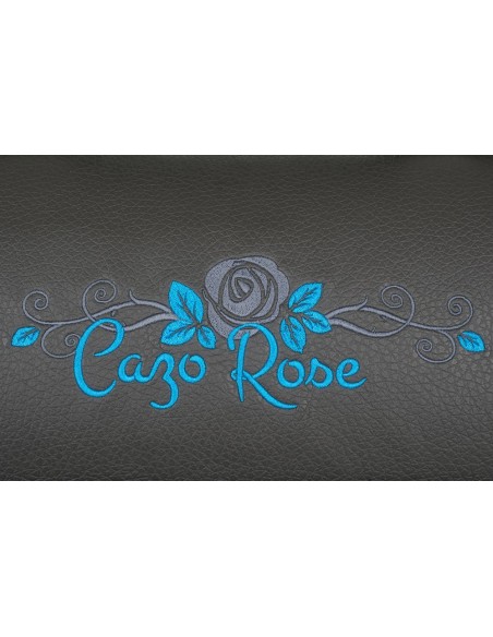 CAZO - תיק נשיאה יוקרתי לכלב קטן מקולקצית BLUE ROSE